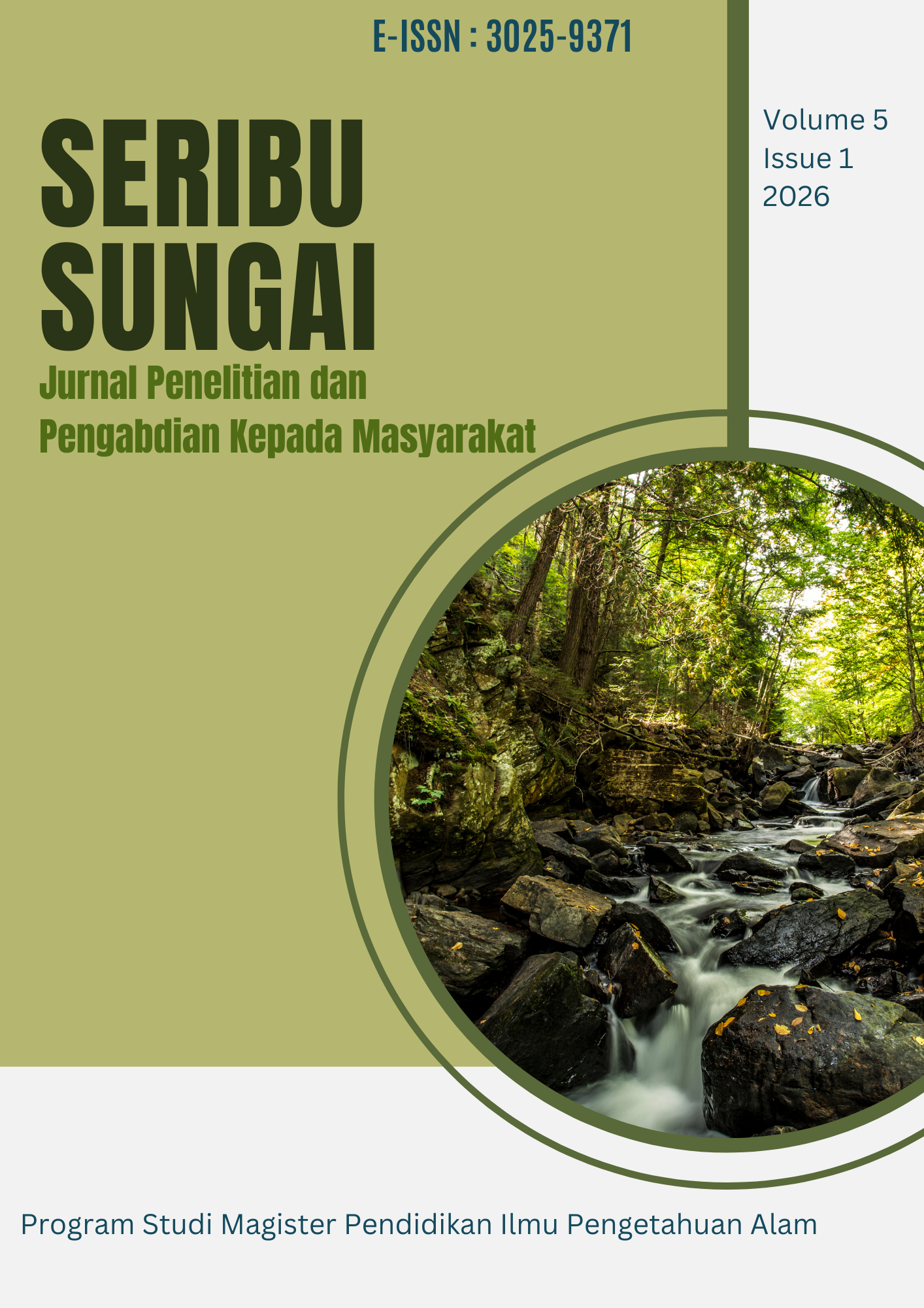 Vol. 4 No. 1 (2026): April in Process | SERIBU SUNGAI: Jurnal ...